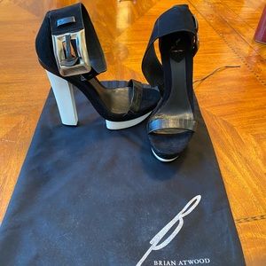 Brian Atwood Braganca Platform Sandal